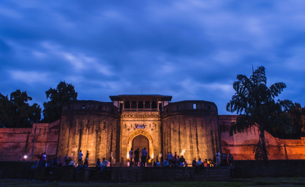 Shaniwar_wada_Night