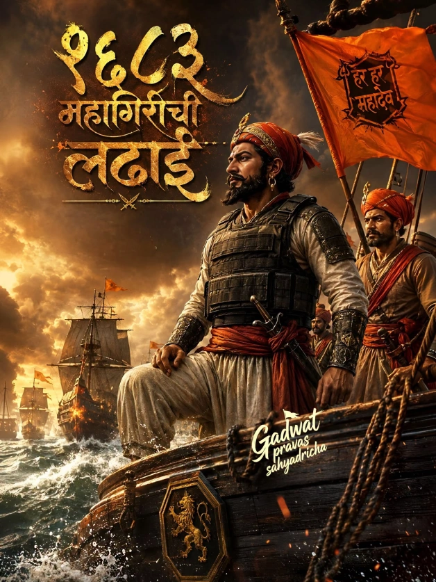 छत्रपती संभाजी महाराजांच्या आरमाराची आणि इंग्रजांच्या 'प्रेसिडेंट' महागिरीची लढाई...